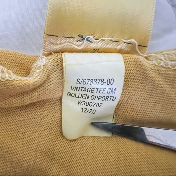 Old Navy Girls Cropped Vintage Crew Neck T-Shirt - Golden, Size XL (14-16) - Picture 2 of 8